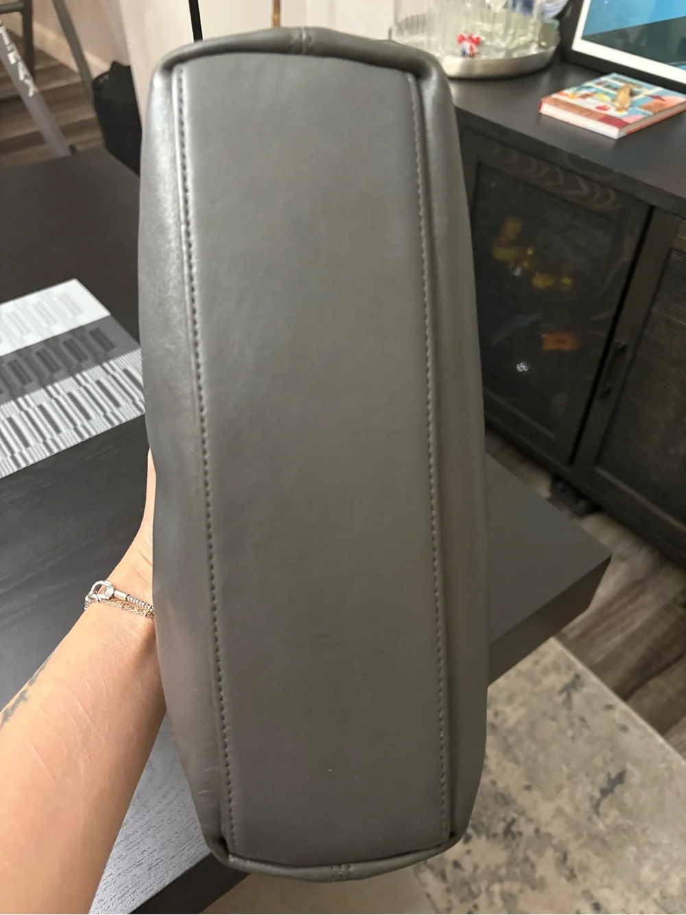 Gray ~ Vtg Coach Legacy, style # 9059